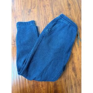 Taylor Stitch The Apres Pant Mens Medium Blue Indigo Sashiko Embroidered